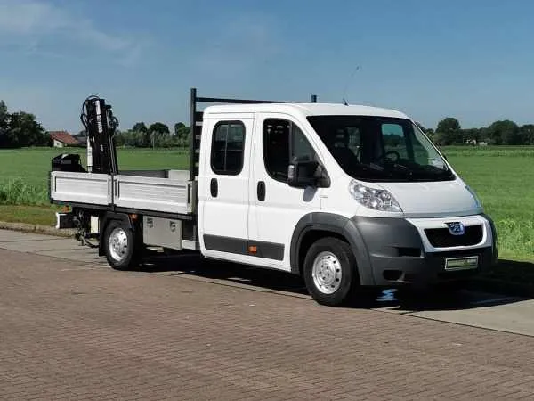 Peugeot Boxer 2.2 Open-Laadbak HIAB! Image 4